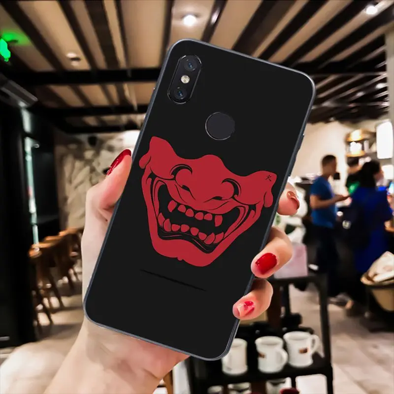 Чехол для телефона MaiYaCa Japanese samurai oni mask Xiaomi mi5 6 A1 A2 Lite Mi9 9SE mi8lite F1 Mix2 2S Max2 3|Бамперы| |