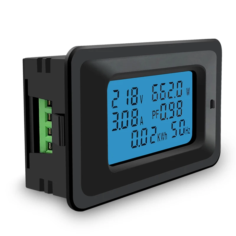 

AC220V/20A 4.4KW Digital AC Voltmeter Ammeter Current Voltage Meter Power Energy Amps Volt wattmeter tester detector