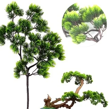 

Artificial Flowers and Green Plants, Pine Needles, Desktop Decorations, Suitable for Indoor and Outdoor Landscape DecorationsDIY