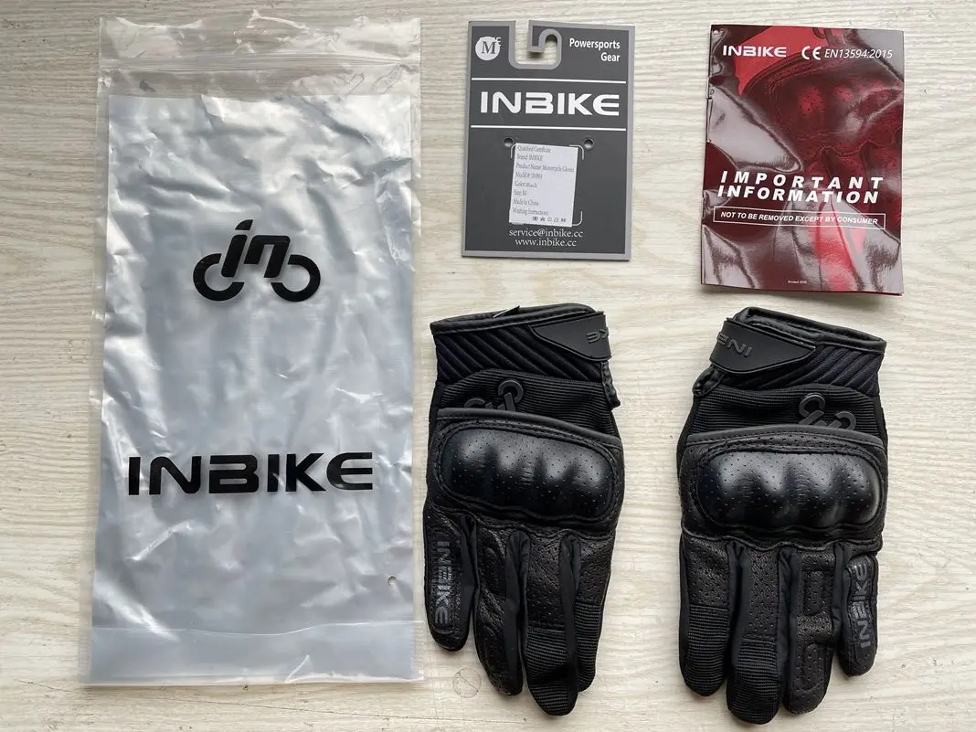 Перчатки INBIKE мужские мотоциклетные дышащие митенки для мотокросса сенсорный