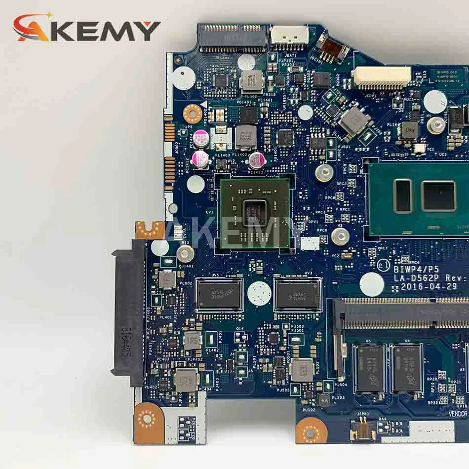 

LA-D562P Laotop motherboard For Lenovo Ideapad 110-15ISK original mainboard 4G-RAM I3-6100U/6006U R5-M430