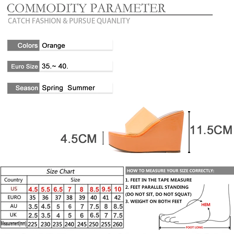 BYQDY/женские босоножки на платформе и высоком каблуке Прозрачные сандалии из ПВХ