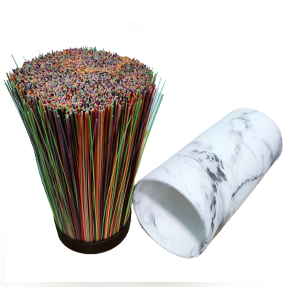 

Marbling Universal Knife Block Storage Holder with Scissors Rack and Anti-shedding Function for Kitchen Counter Upgraded Version