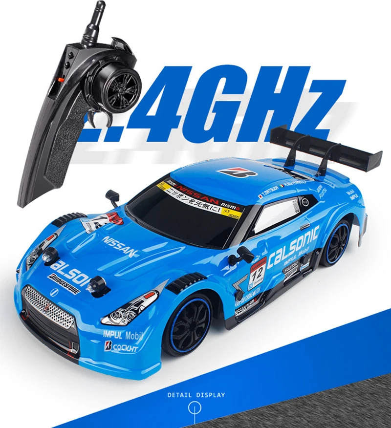 2.4g For Gtr 4wd Drift Racing Car Championship Off Road Rockstar Radio Remote Control Vehicle Electronic Hobby Toys
