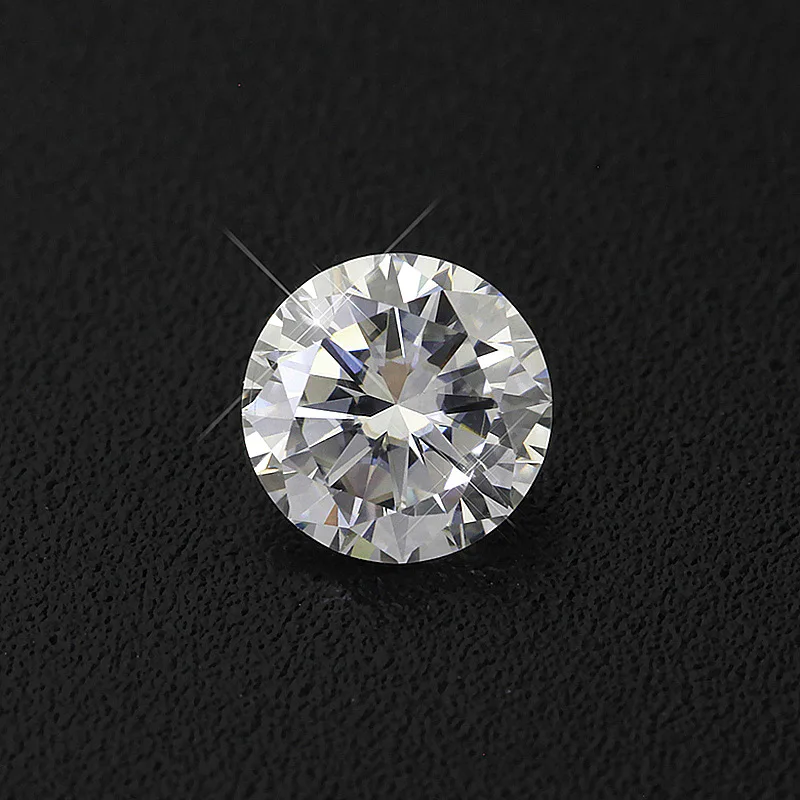 BOEYCJR 0.2ct 3 5mm F Цвет круглой бриллиантовой огранки Муассанит без камень VVS1 отличный