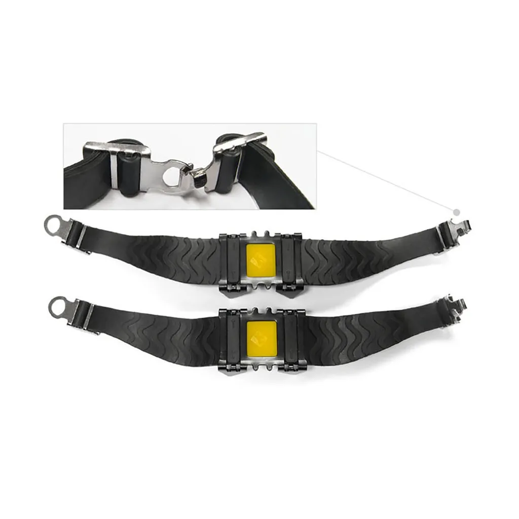 Нескользящие шипы для снега льда альпинизма зажимы обувь когти ходьбы