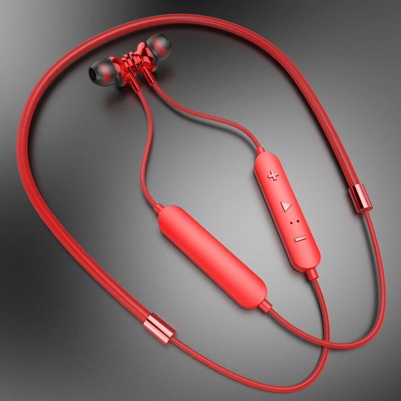 Водонепроницаемые Bluetooth-наушники беспроводные с шейным ободом для спорта на