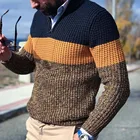Мужской вязаный свитер 2021, весенний теплый пуловер с V-образным вырезом, джемпер с длинным рукавом, повседневный Свободный Мужской трикотажный топ на осень и зиму, женский