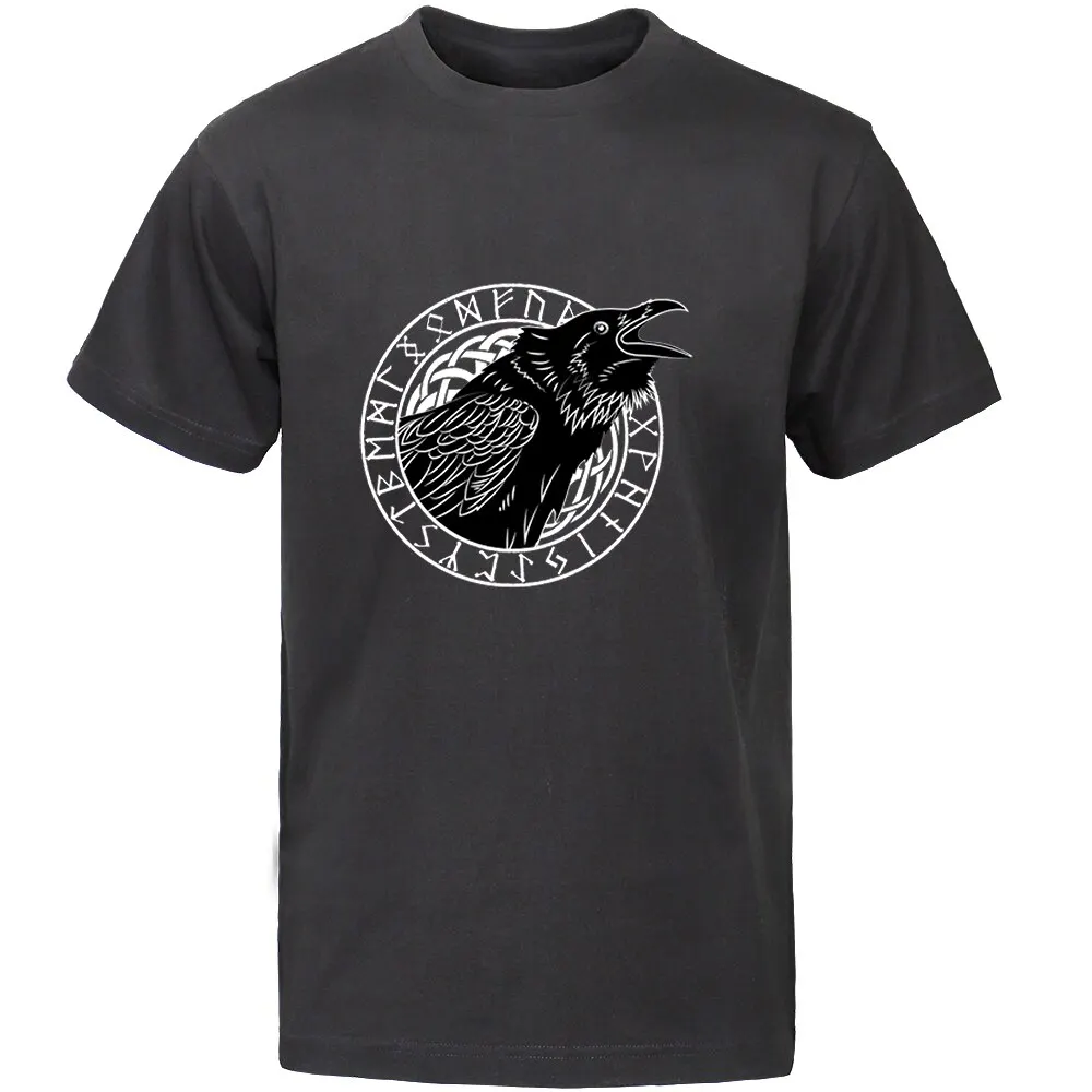 

Camiseta de Odin Vikings para hombres, camisa de runas escandinavas Valhalla, Tops de verano para Fans, ropa informal de moda, p