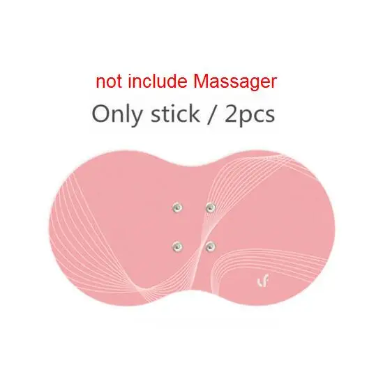 Pink sticker pad Xiaomi Mijia LF умный теплый Массажер для подключения Mijia приложение для расслабления мышц тела Женский Менструальный массажер Волшебные наклейки подарок - Цвет: Pink sticker pad