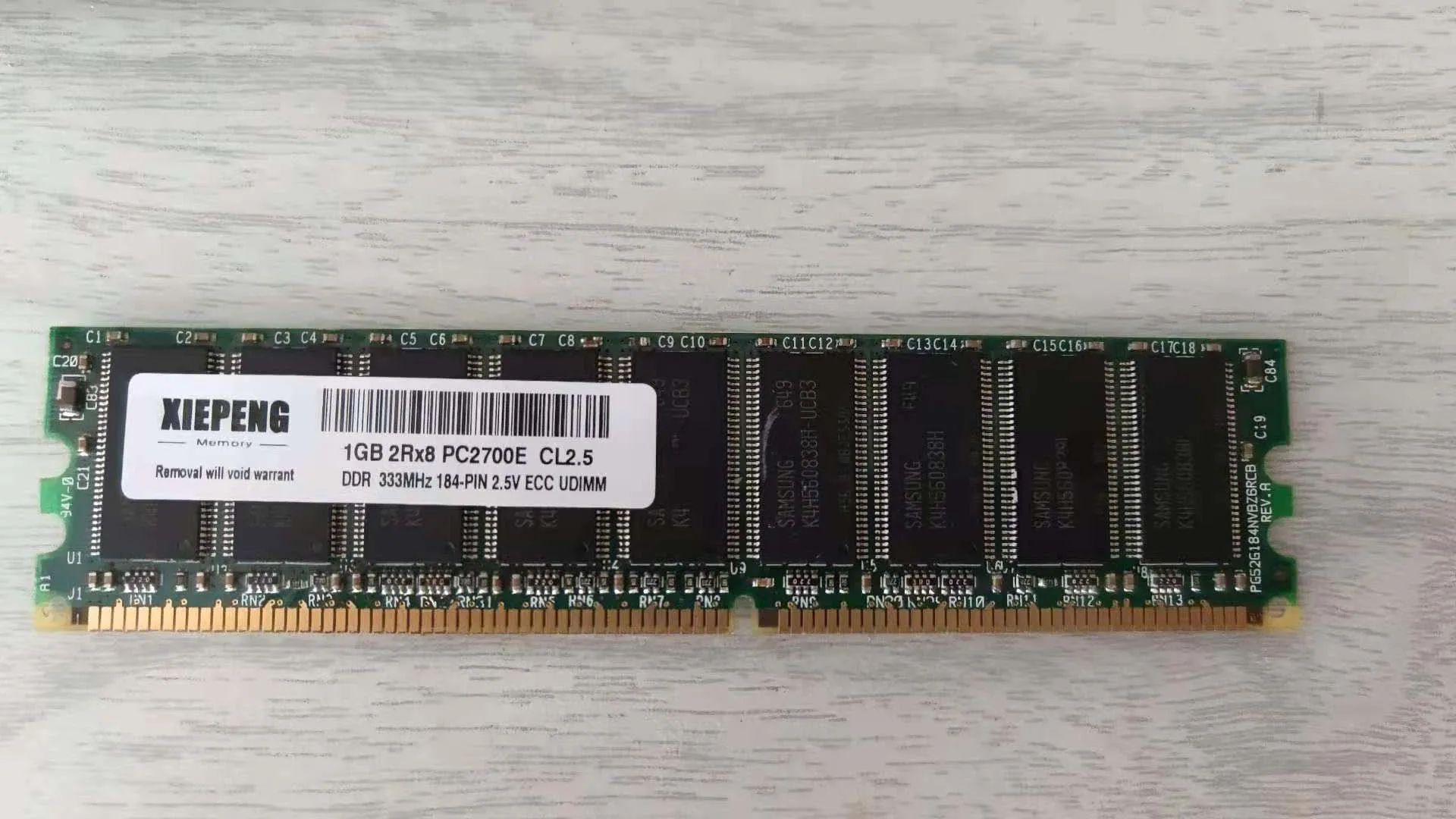Для IBM Server xSeries 306 206-8487 8482 Серверная ОЗУ 256 Мб DDR 400 МГц 512 МБ DDR1 PC3200 1 ГБ 333 PC2700 184p ECC