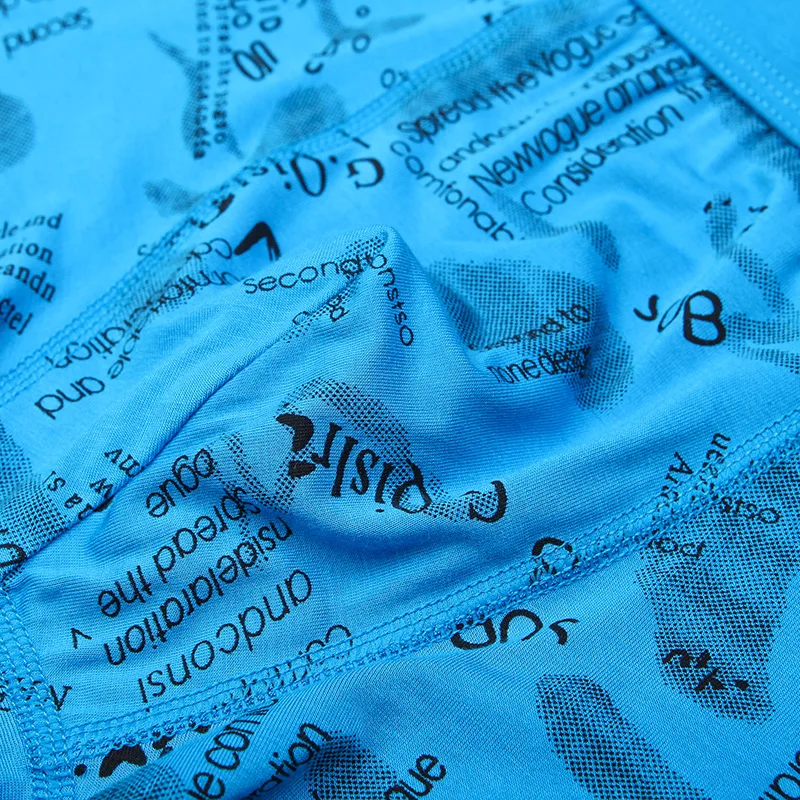 

Spring And Summer-Printed MEN'S Underwear Modal Comfortable Boxers Knicker MEN'S Wear Large Size Knicker Head