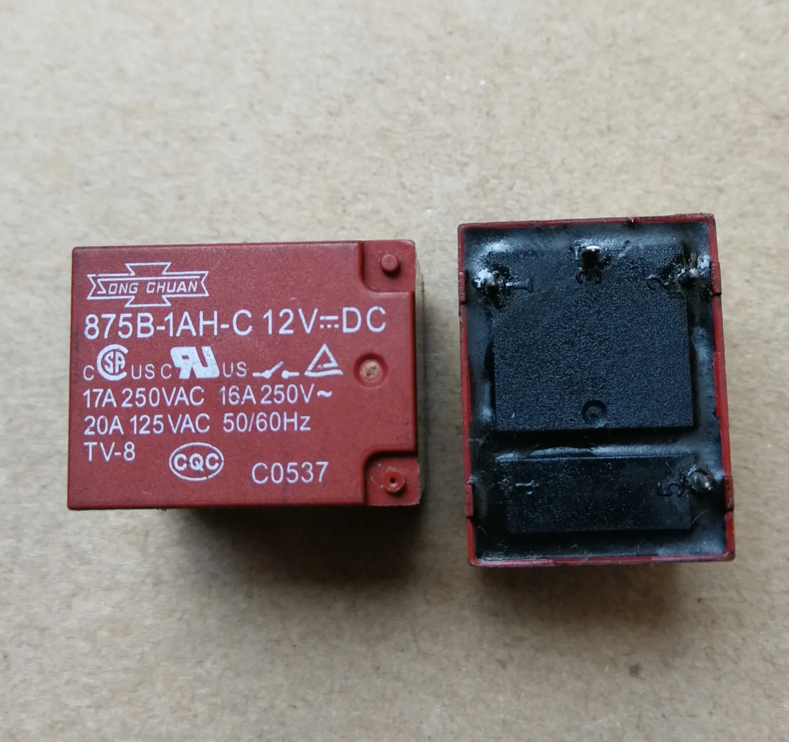 

10pcs 100%Original New Relay 875B-1AH-F-C-12V 875B-1AH-F-C-DC12V 875B-1AH-F-C-12VDC 875B-1AH-F-C M02 4PINS 17A 12VDC