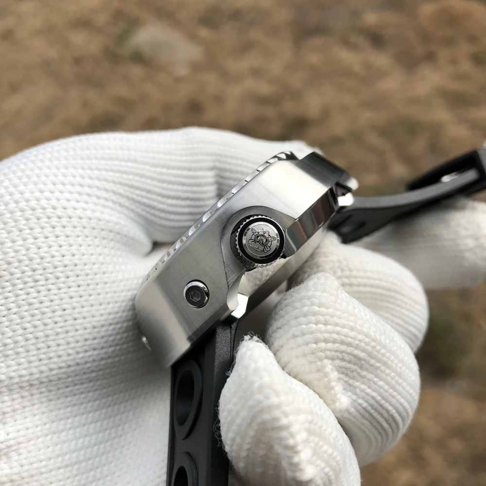 للبيع STEELDIVE SD1978 الفاخرة ووتش جديد وصول المعتاد 53.6 مللي متر الفولاذ المقاوم للصدأ حالة 1000m للماء NH35 التلقائي التونة الغوص ووتش