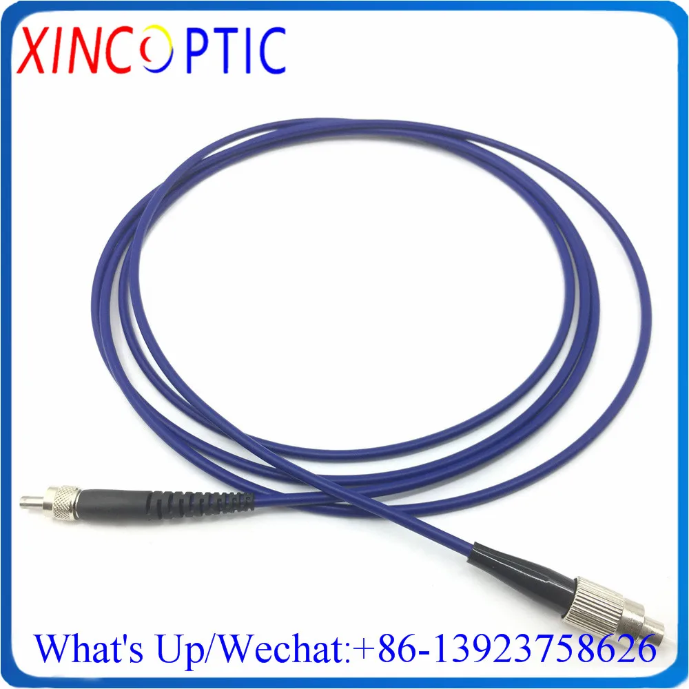 SUH100 SMA-FC 105/125 US-VIS 200-1100nm 0.22NA 1/2/3/5M Silica металлический стержень 100um