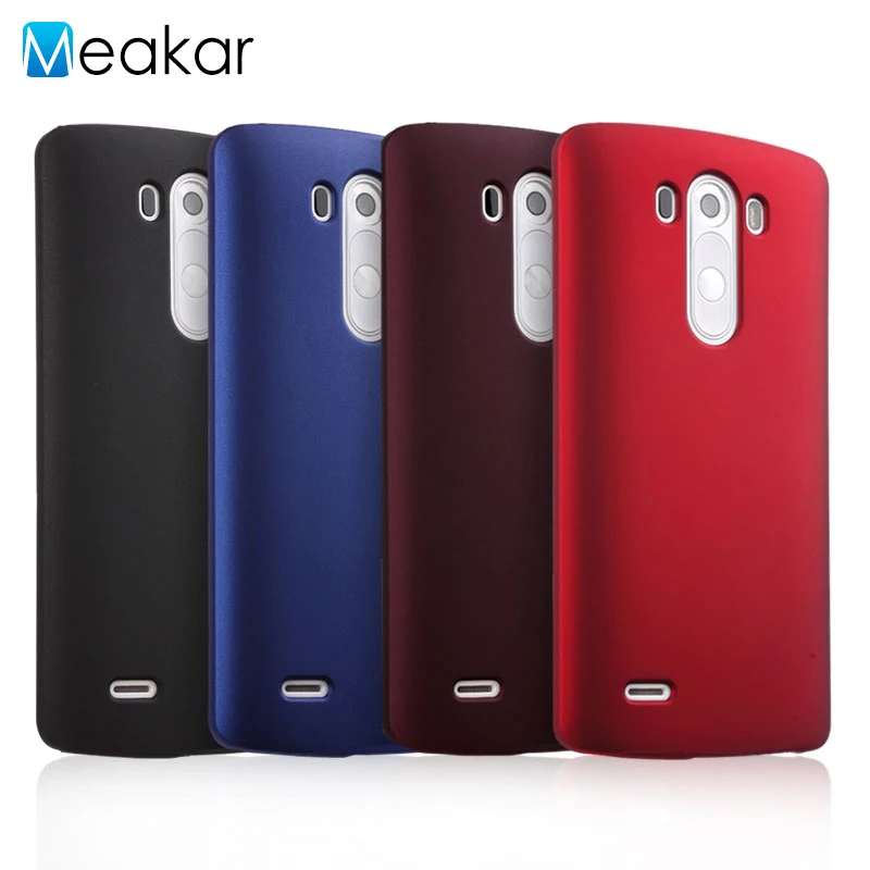 Матовая Пластик Coque 5.5For Lg G3 чехол для D855 D856 D857 D859 телефона чехол-лента на заднюю