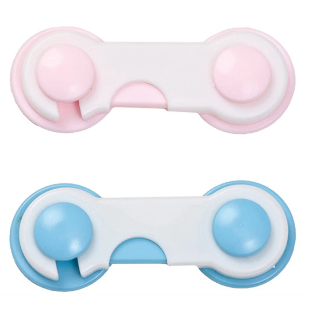 &iexcl;Oferta! Protector de seguridad para ni&ntilde;os, cerradura de seguridad multifunci&oacute;n para el cuidado del beb&eacute;, armario, puerta, caj&oacute;n, 10 piezas-1