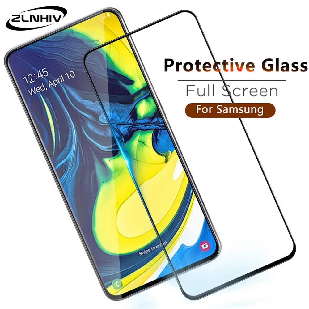Защитное стекло ZLNHIV закаленное для samsung galaxy A90 A80 A70 A70s A60 A50 A40 A30 A20 A10|Защитные