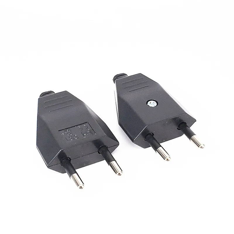 3 шт. штепсельная вилка европейского стандарта 4 мм штыревая DIY Rewireable Max AC250V 2.5A| |