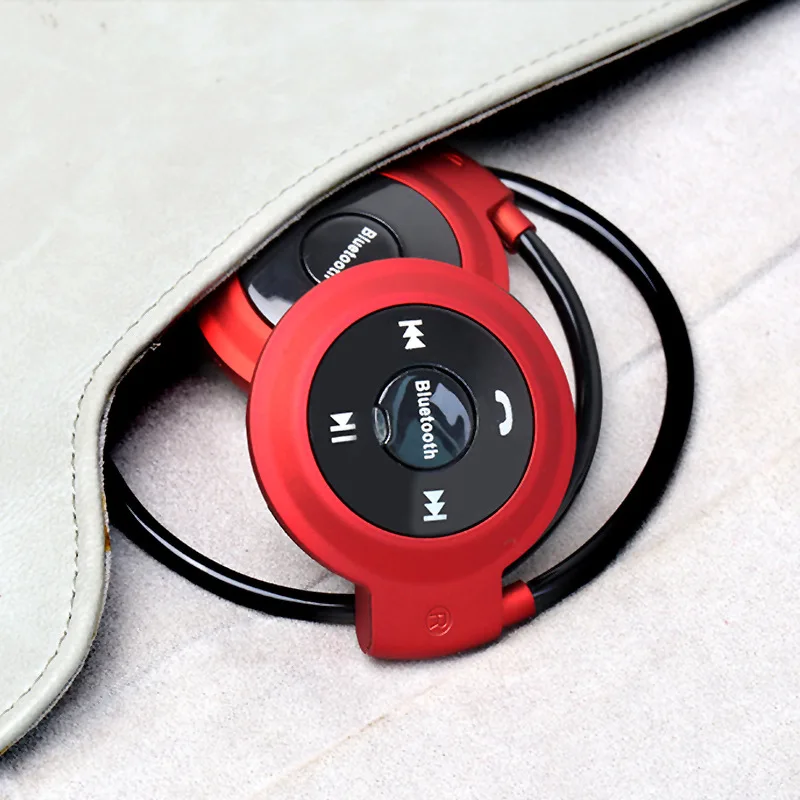 Спортивные Bluetooth наушники гарнитура громкой связи с MP3 плеером беспроводная