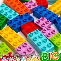 big building blocks for toddlers baby large classic building bricks set toys kids christmas gift compatible with all major brand