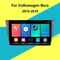 for volkswagen bora 2016 2018 2 din car radio gps navigation multimedia player android auto stereo player