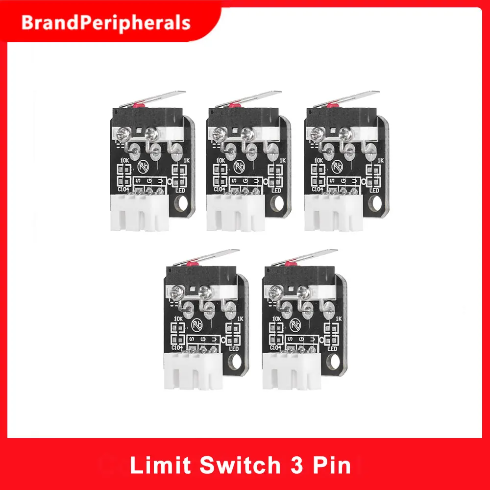 Creality 3D принтеры Запчасти концевой упор выключатель 3 Pin для CR 10 серии Ender 3|Детали и