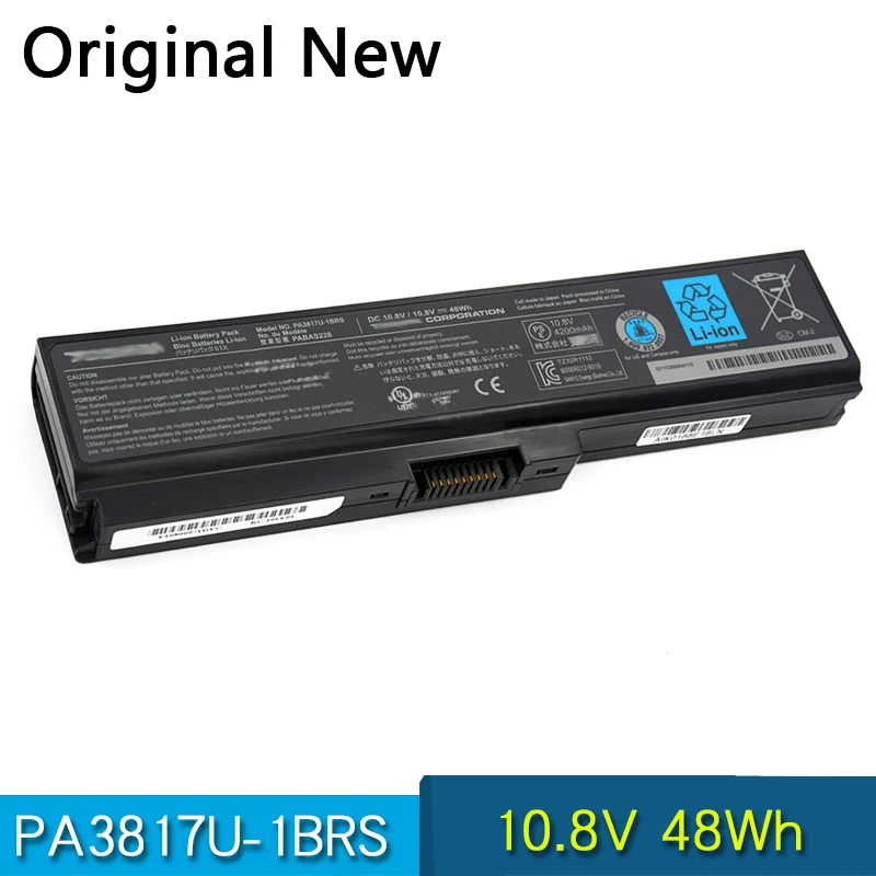 

PA3818U PA3817U-1BRS -1BAS Laptop Battery For Toshiba Satellite A660 C640 C650 C655 C660 L510 L630 L640 L650 U400 L750