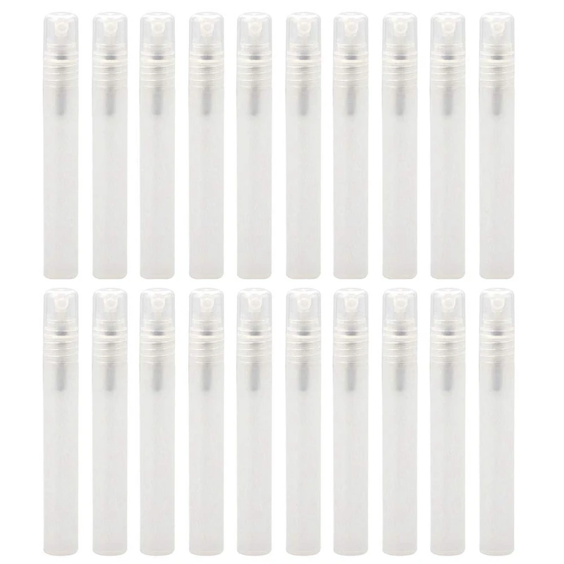 

50Pcs / Lot 5Ml Empty Transparent Plastic Spray Bottle Makeup Perfume Atomizer Refillable Bottle