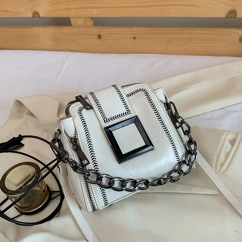 

Новинка 2022, женская сумка через плечо с застежкой в стиле ретро, маленькая изящная сумка-ведро, женская сумка через плечо, женская сумка