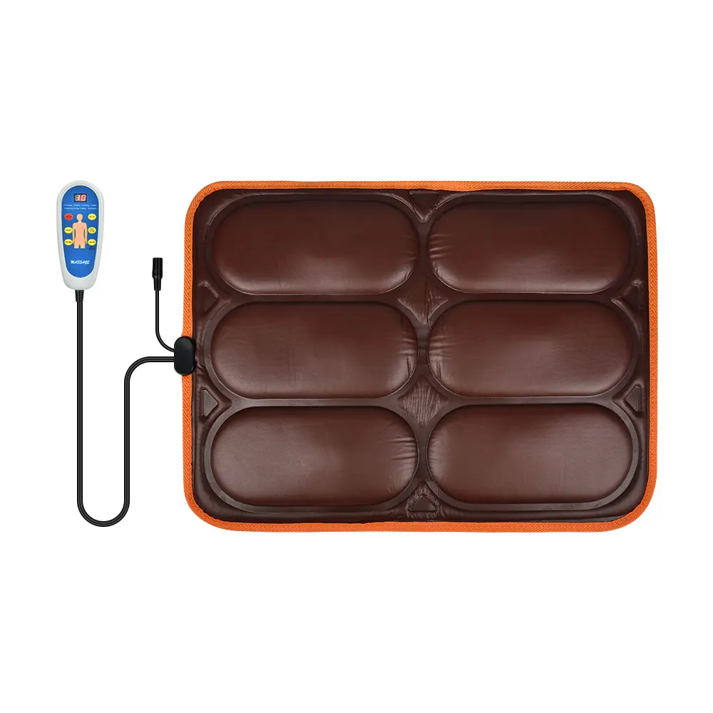 

Electric Heating Massager Chair Mat Infrared Vibrating Massage Seat Pads Cushion For Home Office Car Hip Pain Relief Relax Mat