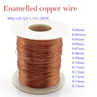 Эмалированный провод, 0,04-0,15 мм, QA-1155 (2UEW), прямая сварка, эмалированный провод, полиуретановый эмалированный круглый медный провод300 г