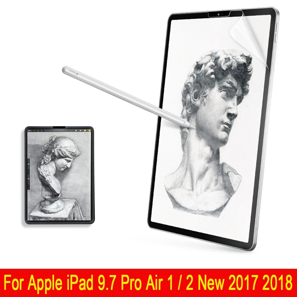 Защитная пленка для экрана в виде бумаги Матовая Антибликовая живопись из ПЭТ Apple