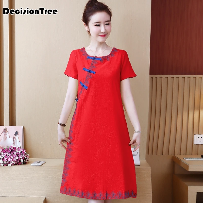 Китайское платье cheongsam qipao леди Ципао современный хлопок и лен цветочный принт свадебные вечерние платья Элегантное платье vestidos