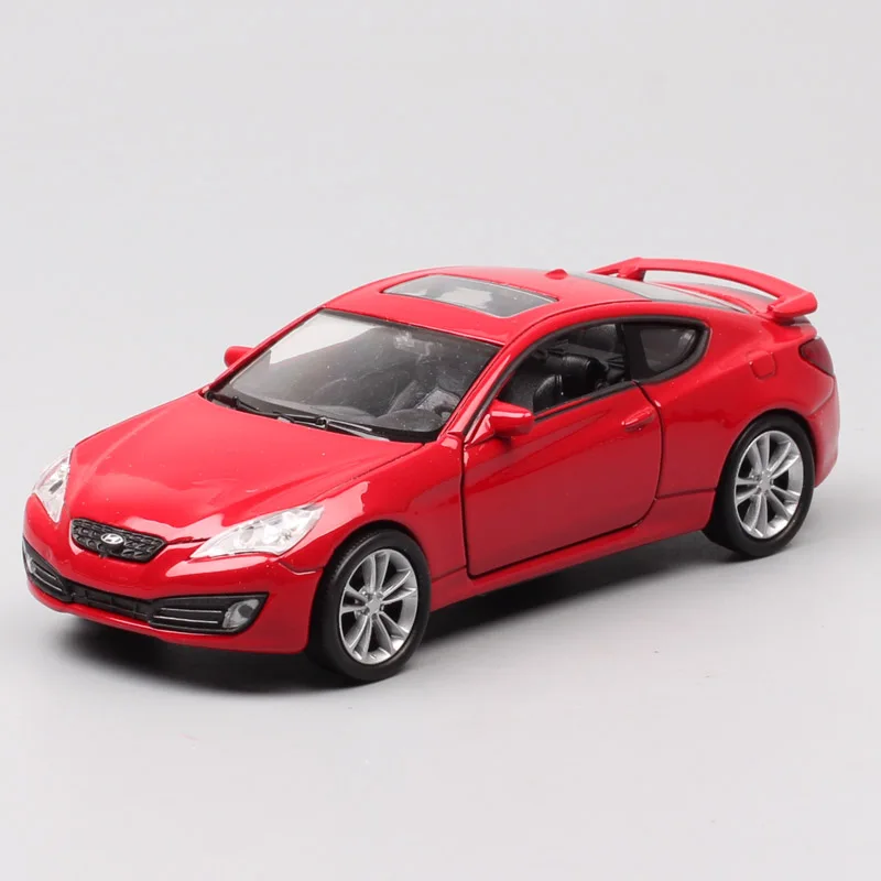 Масштаб 1:36 мини Hyundai genesis купе спортивные автомобили и литье под давлением