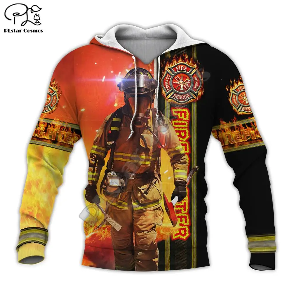 Ух девушка пожарных костюм супер героя Повседневный Спортивный унисекс 3dprint