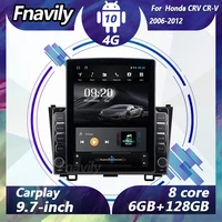 fnavily 9 7 android 10 car audio for honda crv cr v video dvd player radio car stereos navigation gps dsp bt wifi 2006 2012