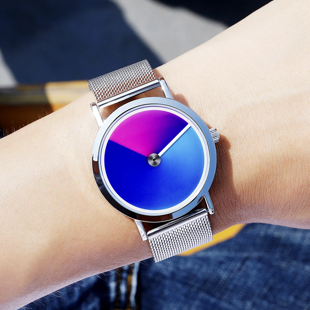 Sanda Для мужчин спортивные наручные часы Творческий вихревой уникальный