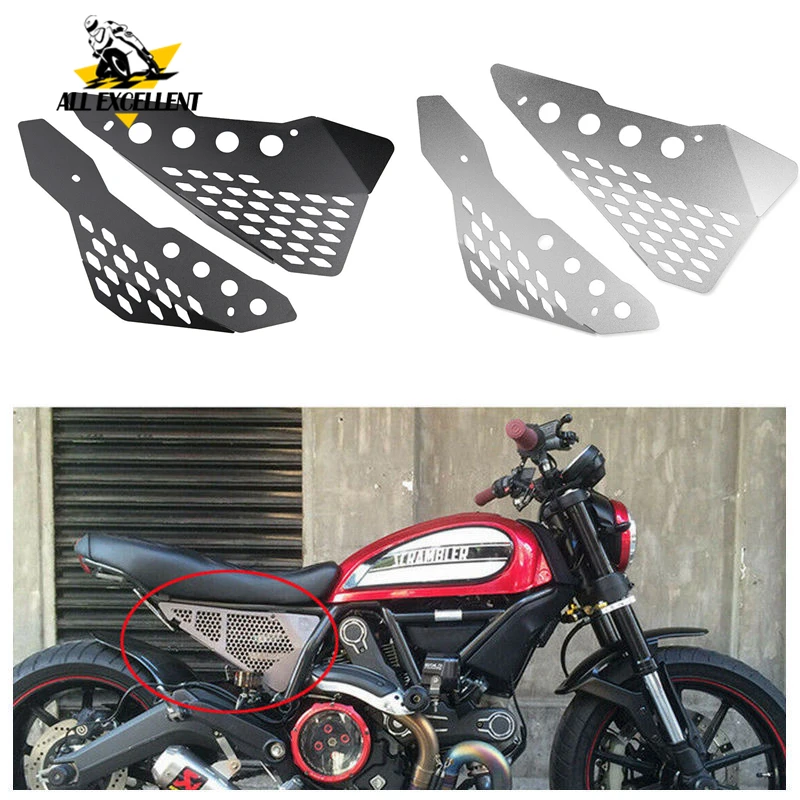 Алюминиевая Защитная панель со средней рамкой для Ducati Scrambler six/ Desert Sled/ Full