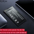 Батарея BV T5E5JL4AT5CT4B BN-06 BL-5C BL-4C BL-5CT BL-5J BP-5M чехлы-книжки для телефонов Microsoft Nokia Lumai 2255 2270 1325 C5-02 640 X9 5610XM