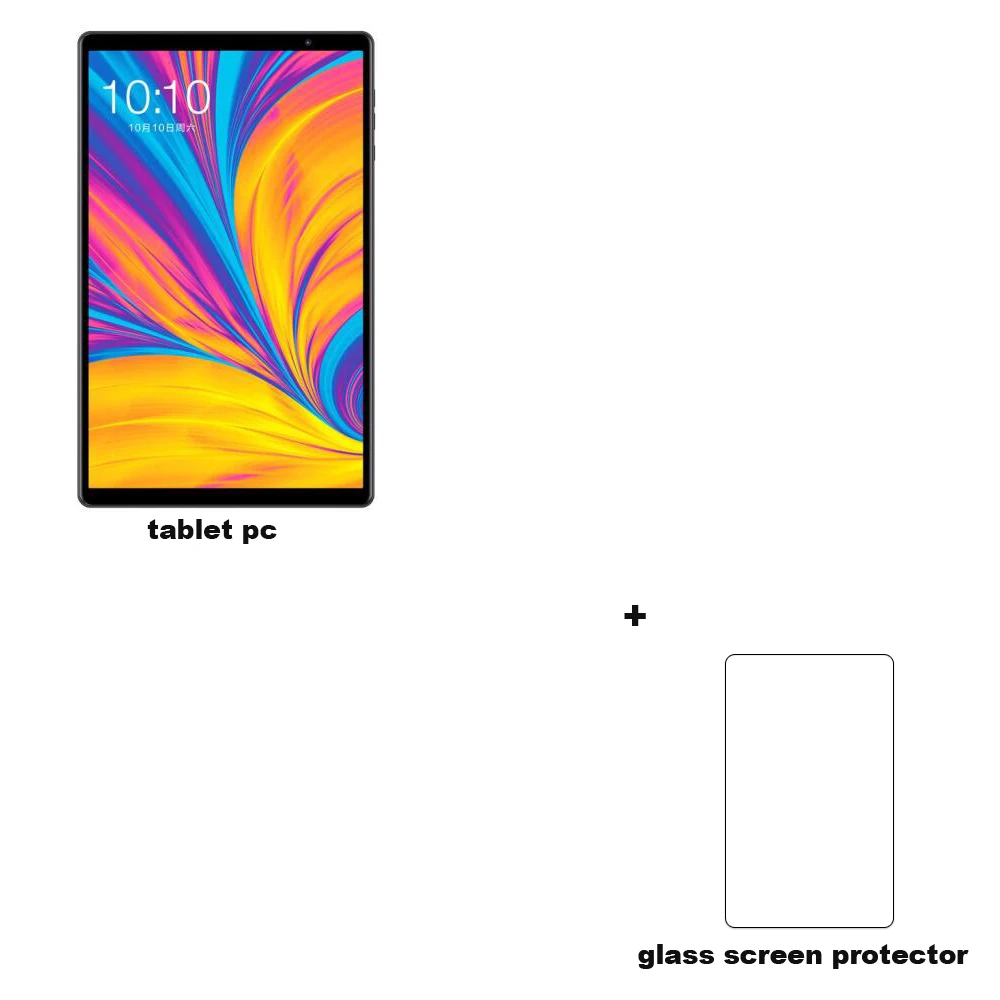 ad gl Teclast P10HD, 4G, Восьмиядерный планшетный ПК, 3 Гб ОЗУ, 32 Гб ПЗУ, IPS1920* 1200 SIM, Android 9,0 OS, 10,1 дюймов, планшет, gps, 6000 мАч - Комплект: ad gl