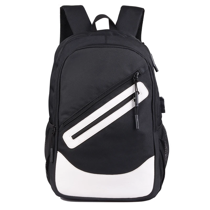 

Waterproof Large Backpack Men Laptop Bags Black Backpacks Man Travel Backpack Teenager Bookbag Oxford USB Charger Male Mochilahi