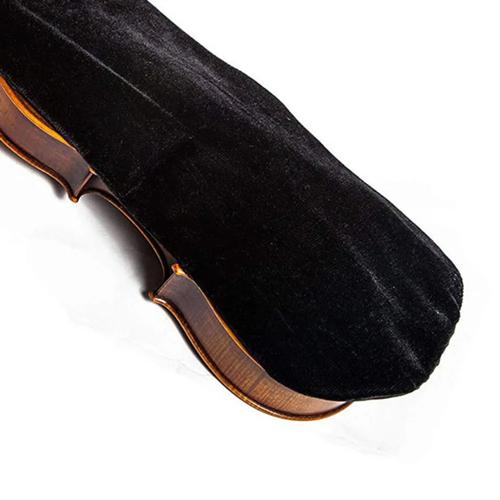 

Acoustic Electric 4/4 Full Size Violin Cover Cloth Blanket Velvet Fabric Violin Bag Black Dust-proof Violin Cover