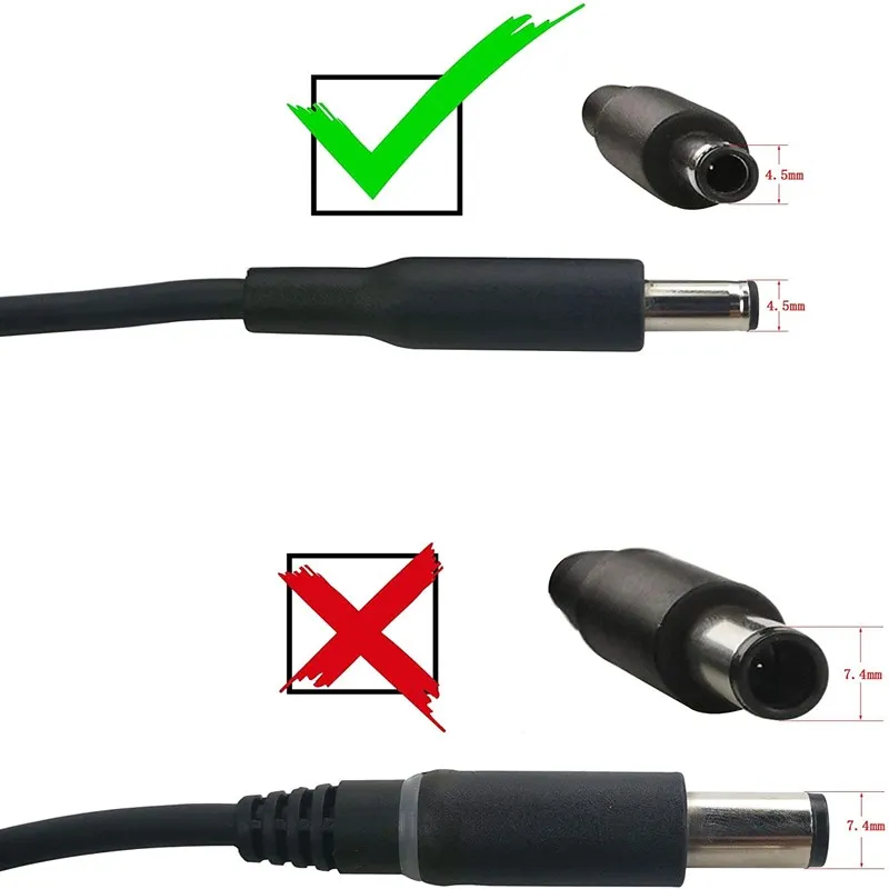 

65W AC Adapter Laptop Charger for Dell 5558 5755 3147 7348-2in1 5555 5559,0G6j41 0MGJN Power Supply Cord