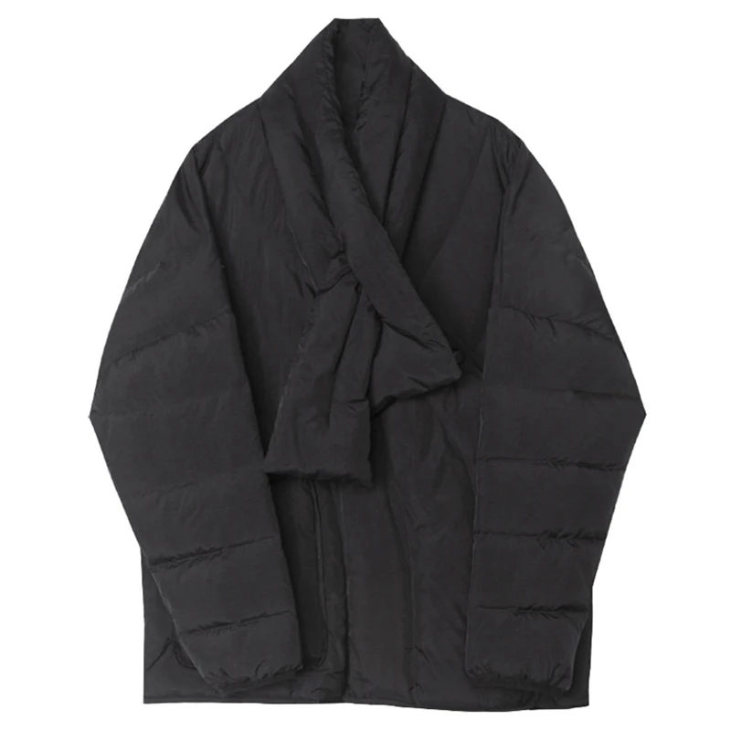 

large Asymmetric loose women's jacket, women's long sleeve coat, warm, fashionable, autumn and winter, 1dd31072021