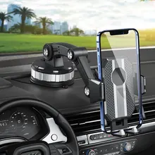Car Phone Mount Long Arm Suction Cup Phone Holder for Car Dashboard Windshield Clip Cell Phone Holder for iPhone Samsung Xiaomi