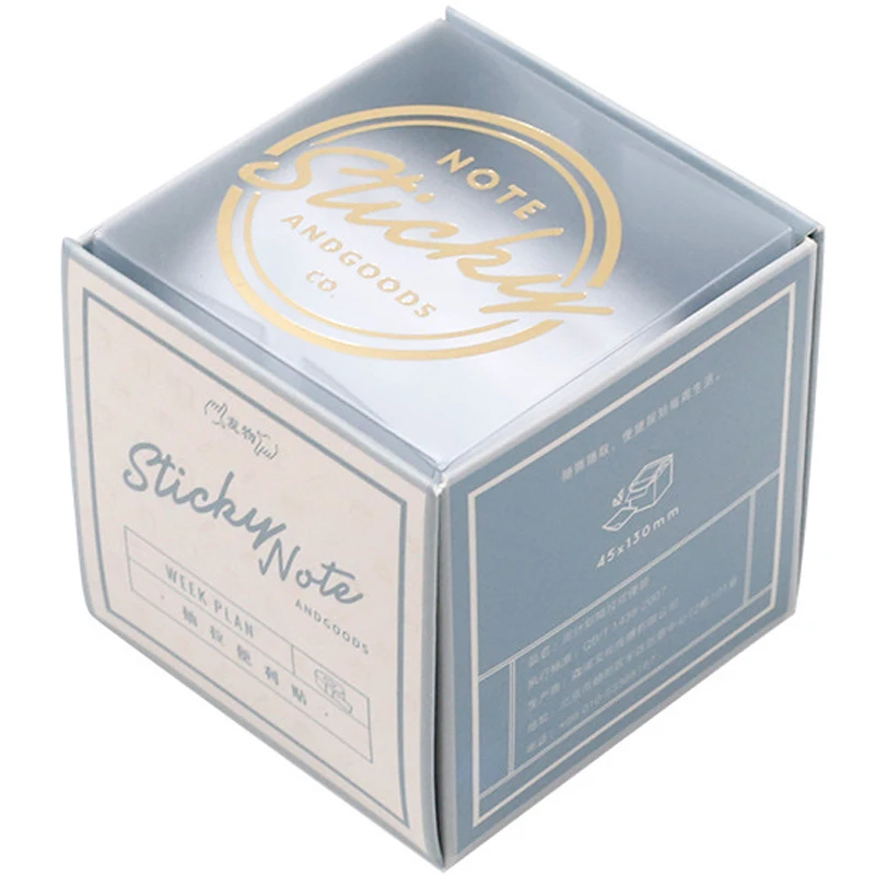 1 компл./лот бумага из блакнота для бумаги заметок на клейкой основе план тяга