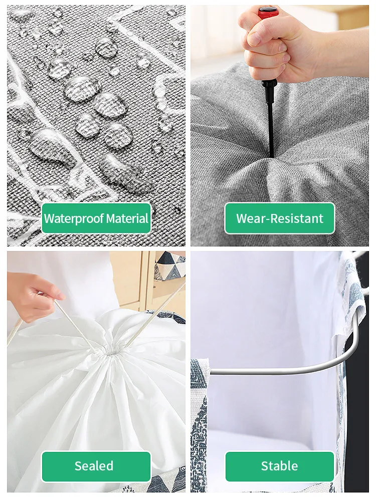 JOYBOS большая тканевая коробка для хранения бытовой одежды корзина сумка