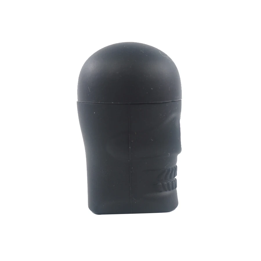 

Factory wholesale 100 pcs Black 15ml Skull Silicone Wax Container Multi Use Storage Oil Jar Free Shipping