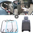 Защитный чехол для спинки автомобильного сиденья для детей, Детский чехол для автомобильного сиденья с защитой от грязи и грязи, подушка, коврик, накладка, чехол для автомобильного сиденья